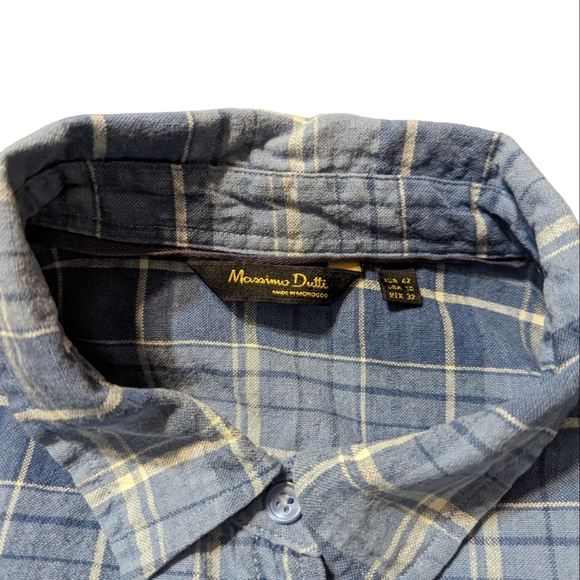 Massimo Dutti Plaid Shirt - Picture 7 of 8